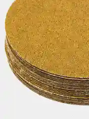 Круг абразивный шлифовальный под липучку "Yellow Sandpaper" Р40 (150мм, 25шт)  EL-AYS0040