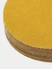Круг абразивный шлифовальный под липучку "Yellow Sandpaper" Р80 (150мм, 25шт)  EL-AYS0080