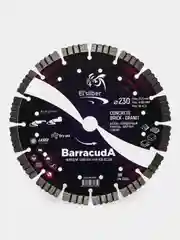 Диск алмазный по бетону, кирпичу, тротуарной плитке Elsilber 230мм "BarracudA" EL-RY0701Bs