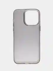 Тёмно-серый чехол для айфон (iPhone) 13, 12, 11, 14, 15 16 Pro Max, 7, 8 Plus, X / XS, XR, силиконовый