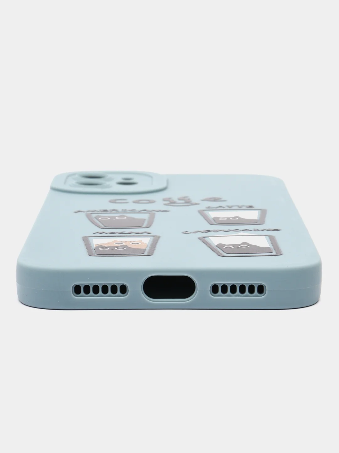 Бежевый меланж чехол для iPhone 11 12 13 14 15 Pro Max 7 8 XR X XS Plus mini с принтом айфон