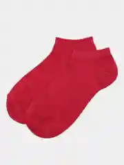 Розовый женские короткие носки