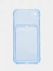 Лимонный чехол с карманом для карт iPhone XR, 11, 12, 13, 14, 15, Pro, Pro Max, Plus, 7, 8, айфон
