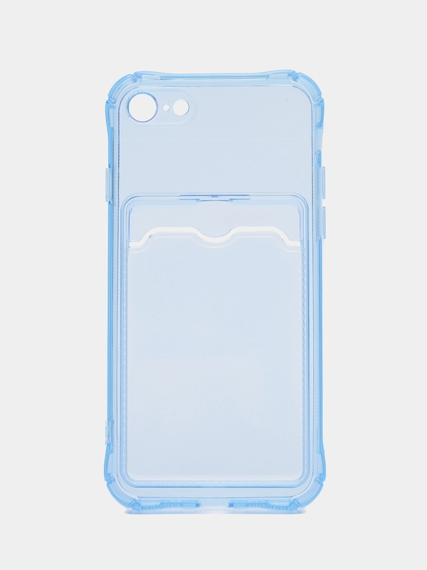 Чехол с карманом для карт iPhone XR, 11, 12, 13, 14, 15, Pro, Pro Max, Plus, 7, 8, айфон