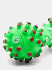 Лайм игрушка пищалка косточка резиновая для собак и кошек