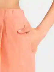 Оранжевый костюм летний, женский