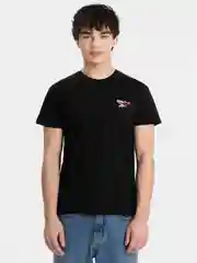 Черный футболка мужская