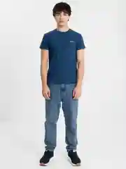Темно-синий футболка с логотипом New Balance