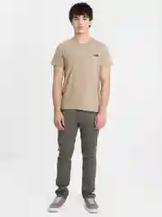 Бежевый футболка с логотипом New Balance