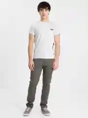 Бежевый футболка с логотипом New Balance