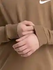 Горчичный свитшот мужской