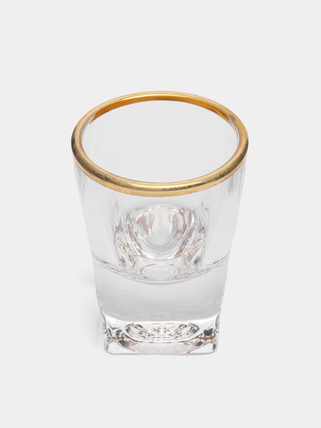 Золотой набор стопок "Drink" 6 шт 20 мл, 50 мл стекло