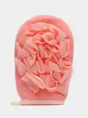 Розовый мочалка рукавица для тела