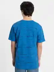 Лазурный футболка мужская из хлопка