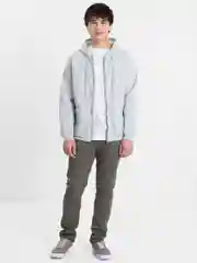 TrendD / Худи мужское серое Unisex