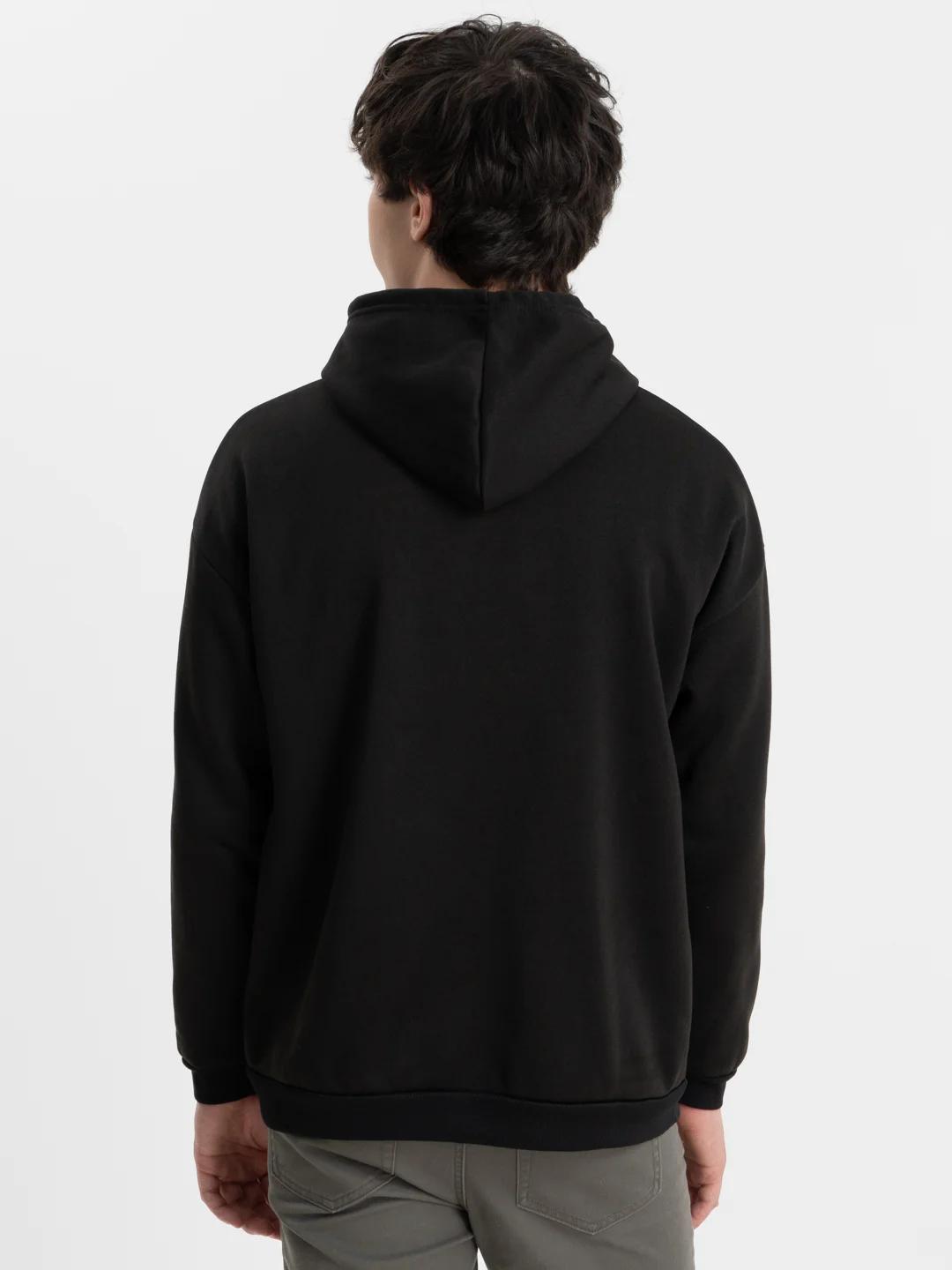 TrendD / Худи мужское черное Unisex