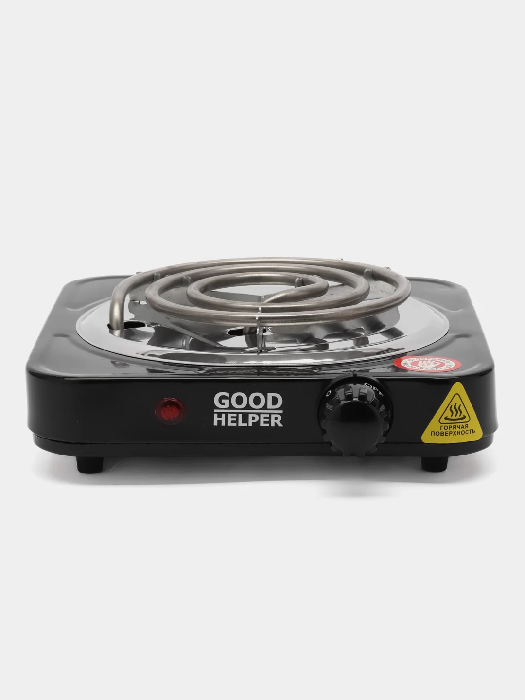 Плитка электрическая настольная с индикатором работы GOODHELPER ES-10T11,5 режимов нагрева