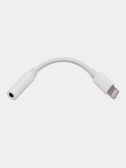 Переходник lightning aux для наушников iPhone/3.5 мм mini jack, аукс, адаптер для айфона