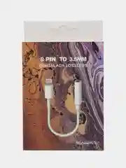 Переходник lightning aux для наушников iPhone/3.5 мм mini jack, аукс, адаптер для айфона