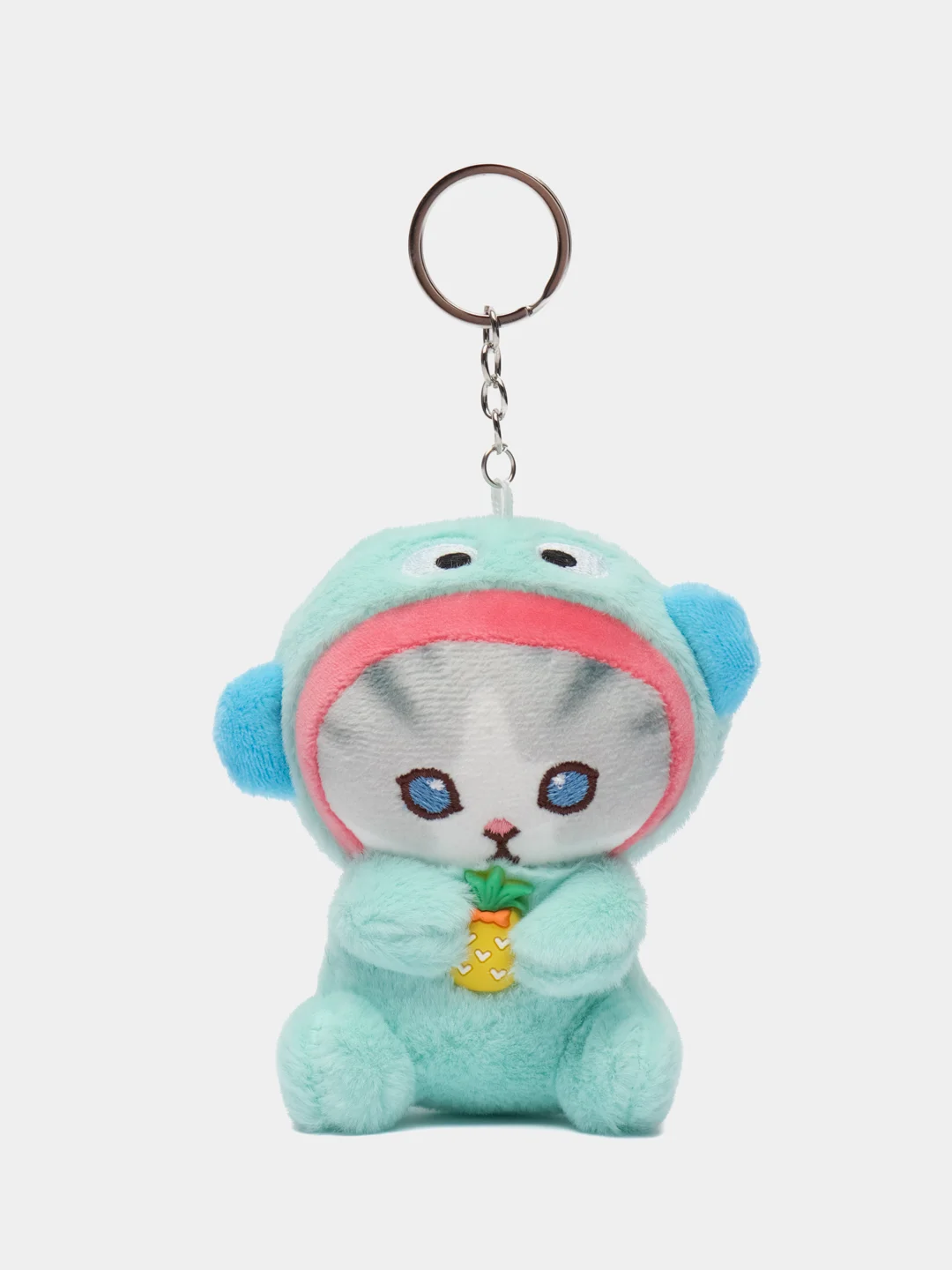 Бирюзовый мягкий брелок Куроми, Хелоу Китти - My Melody в костюме