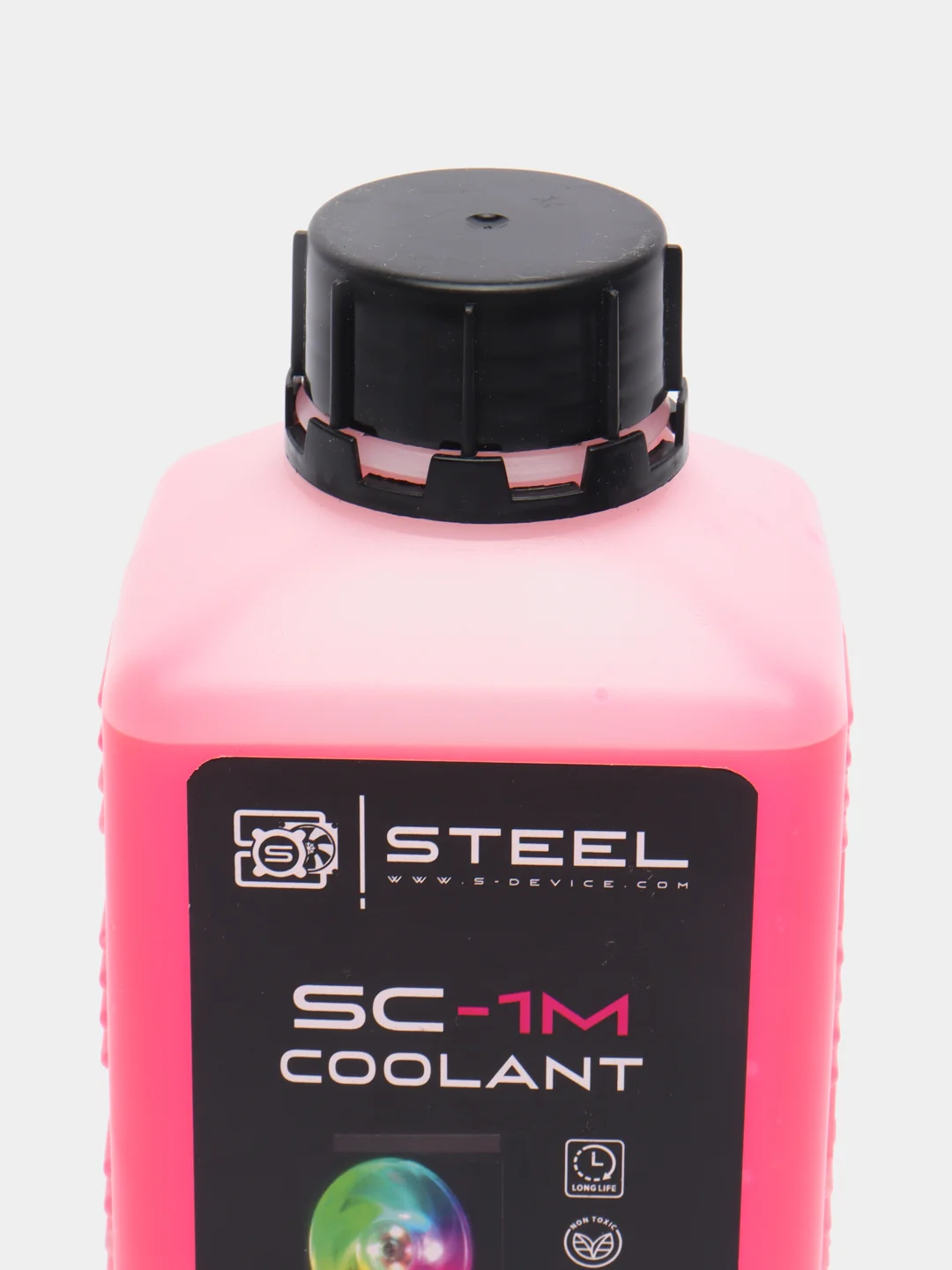 Розовый жидкость для систем водяного охлаждения !STEEL Coolant SC-1B, 1000 мл