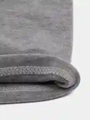 Серебряный детский снуд флисовый, спортивный