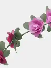 Небесно-голубой лиана с цветами и листьями искусственные. Для интерьера