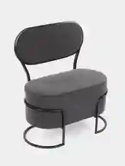 Угольный банкетка овальная