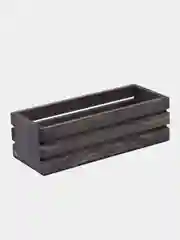Прозрачный деревянная подставка для специй/деревянный ящик/декоративный ящик/ящик для хранения