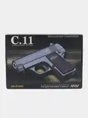 Хром пистолет пневматический Airsoft Gun С12, ТТ СССР, металлический