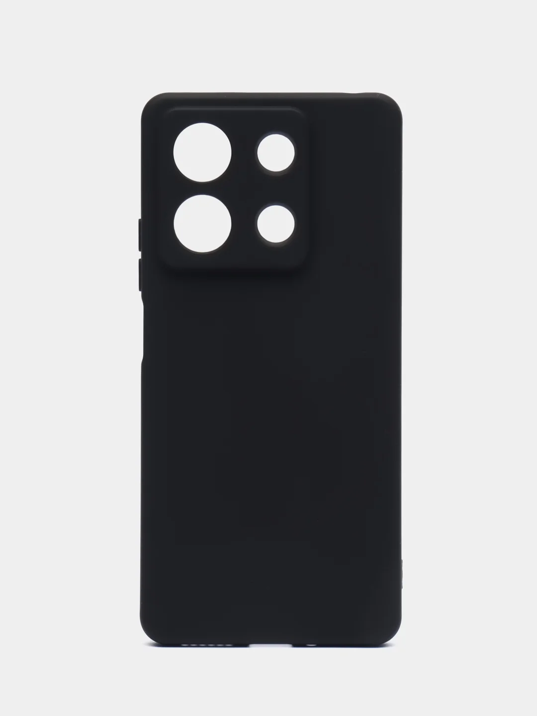 Черный чехол Xiaomi Redmi Note 13 5G / Poco X6 / Редми Нот 13 5Г / Поко Х6 черный, силиконовый
