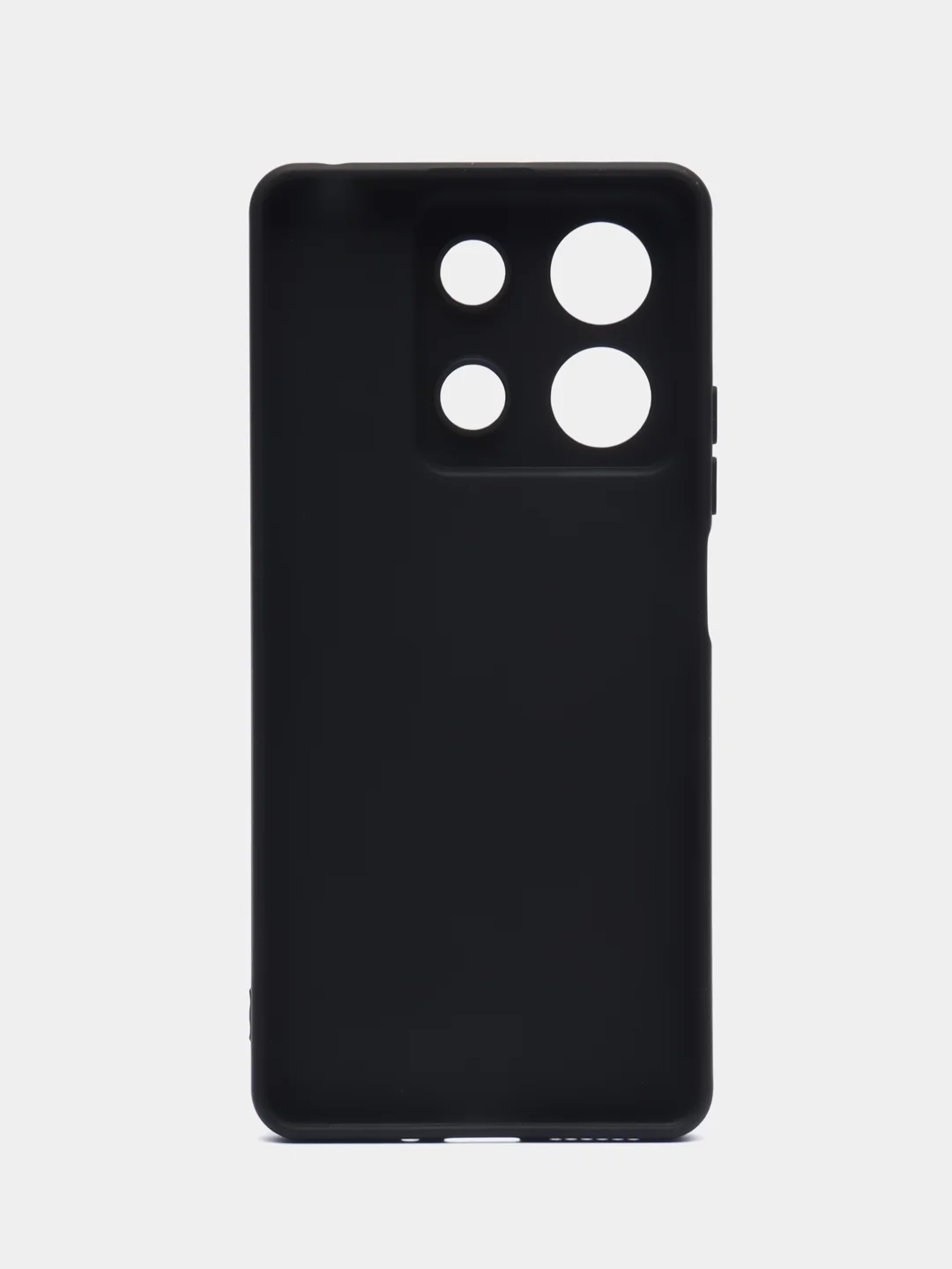 Черный чехол Xiaomi Redmi Note 13 5G / Poco X6 / Редми Нот 13 5Г / Поко Х6 черный, силиконовый