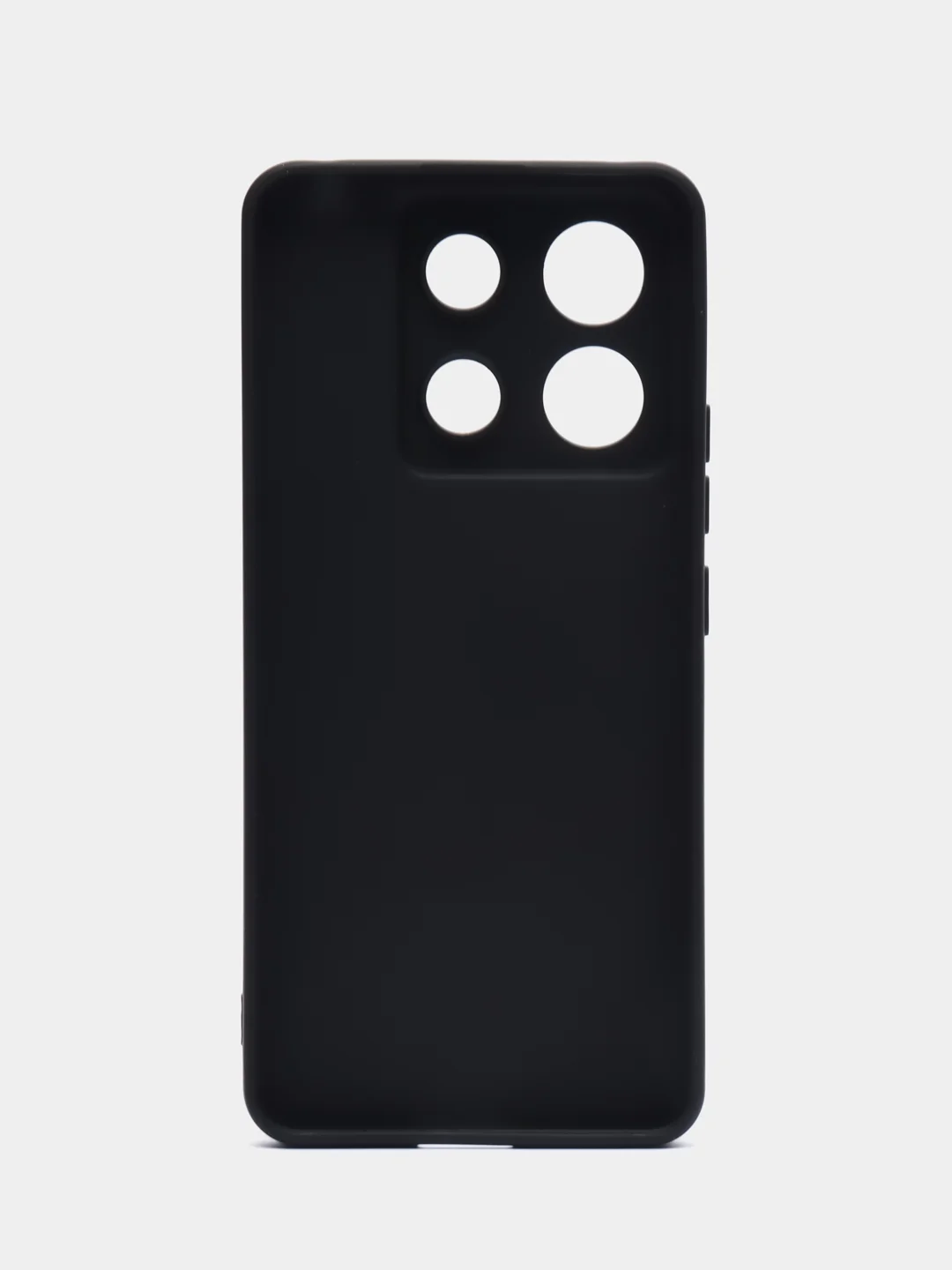 Черный чехол Xiaomi Redmi Note 13 Pro 5G / Сяоми Редми Нот 13 Про 5Г, черный, силиконовый