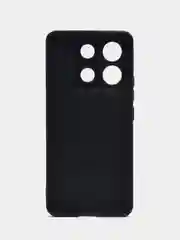 Черный чехол Xiaomi Redmi Note 13 Pro 5G / Сяоми Редми Нот 13 Про 5Г, черный, силиконовый