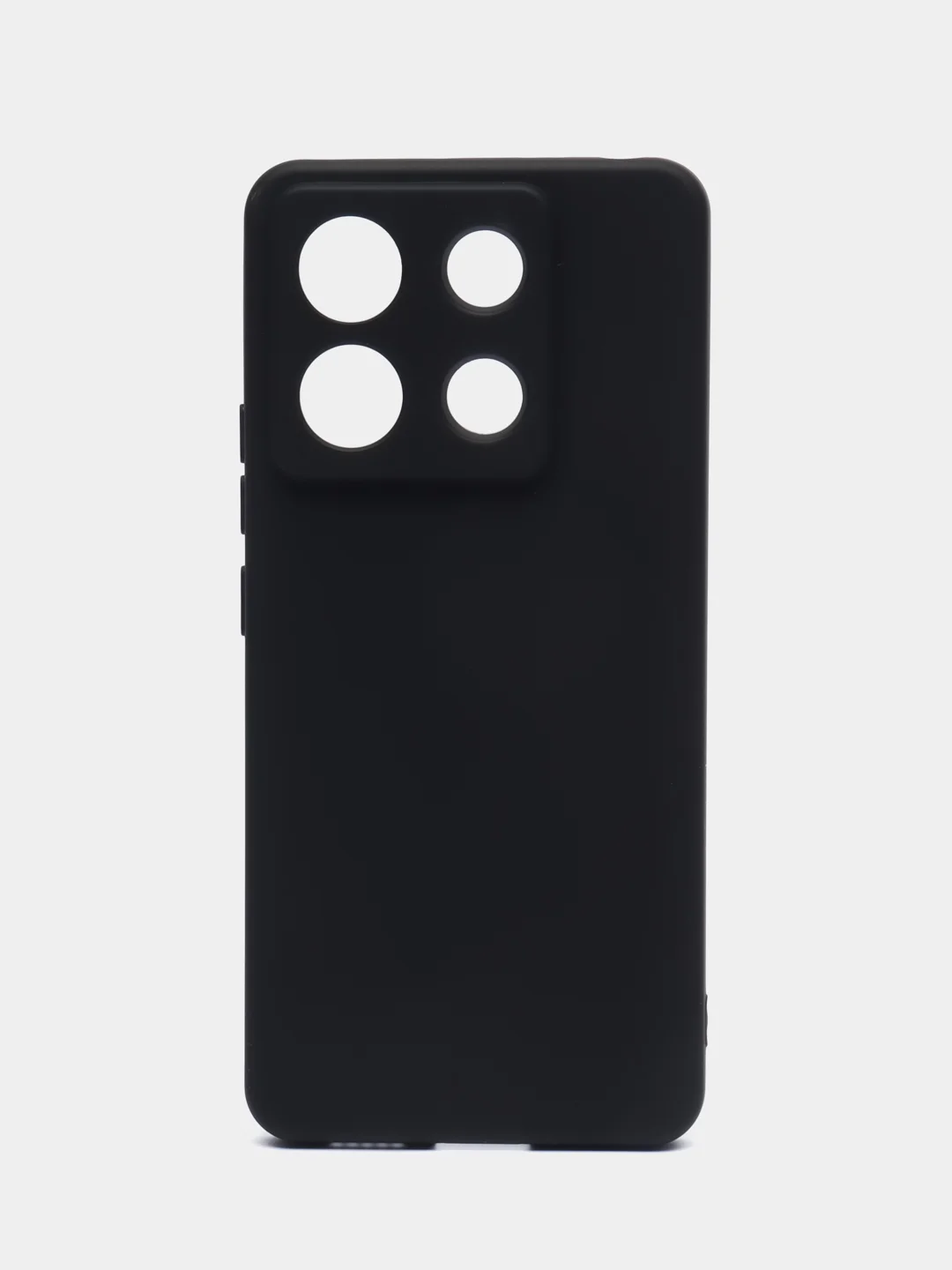 Черный чехол Xiaomi Redmi Note 13 Pro 5G / Сяоми Редми Нот 13 Про 5Г, черный, силиконовый