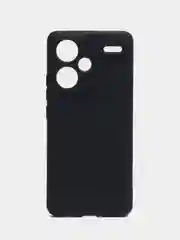 Черный чехол Xiaomi Redmi Note 13 Pro Plus + / Сяоми Редми Нот 13 Про Плюс, черный, силиконовый