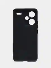 Черный чехол Xiaomi Redmi Note 13 Pro Plus + / Сяоми Редми Нот 13 Про Плюс, черный, силиконовый