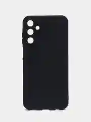 Черный чехол Samsung Galaxy A15 / Самсунг Галакси А15, черный, силиконовый
