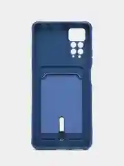 Зеленый чехол Xiaomi Redmi Note 11 Pro / Note 12 Pro, Редми Нот 11 про с карманом для карты