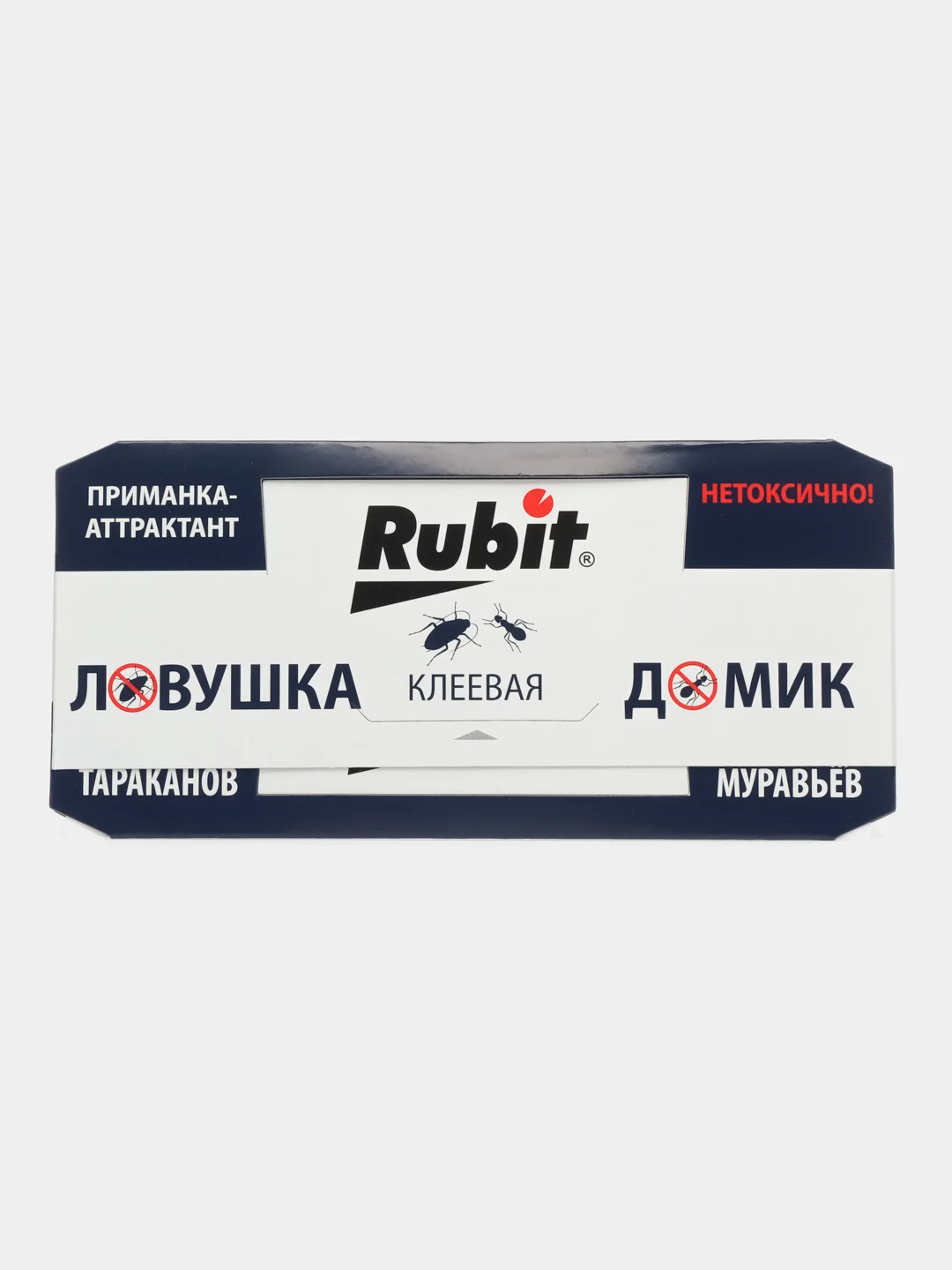 Ловушка клеевая(приманка-аттрактант) Домик Rubit от тараканов и муравьев
