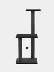 Синий меланж когтеточка для кошек игровой комплекс с игрушкой, 40 х 40 х 100 см
