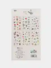 Салатовый наклейки-стикеры в стиле аниме для скрапбукинга, творчества, украшения дневников