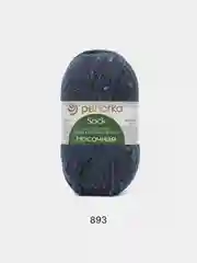 Темно-синий пряжа Пехорка Носочная 50% шерсть, 50% акрил 100г, 200м