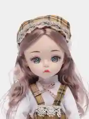 Горчичный кукла шарнирная 30 см глаза 3D стиль анимэ