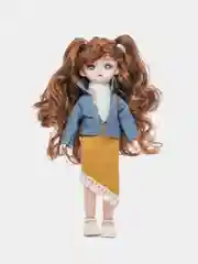 Ледяной кукла шарнирная 30 см глаза 3D стиль анимэ