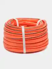 Оранжевый шланг ПВХ цветной, color Orange-black, 5/8, д.16, т.с.1,9 мм, 25 м
