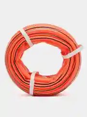 Оранжевый шланг ПВХ цветной, color Orange-black, 5/8, д.16, т.с.1,9 мм, 25 м