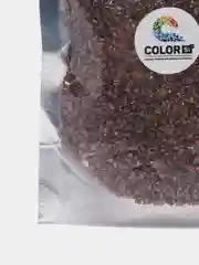 Шоколадный стеклянная крошка, декоративное стекло, металлик