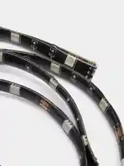 Лента RGB светодиодная 2 х 50 см, с пультом, для авто, ТВ, монитора, USB