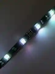 Лента RGB светодиодная 2 х 50 см, с пультом, для авто, ТВ, монитора, USB